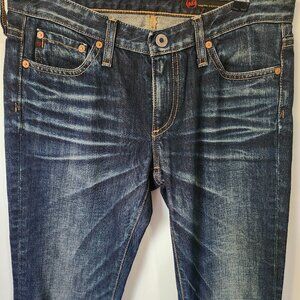 AG Adriano Goldschmied Women’s Slim Straight Jeans Dark Wash Size 27